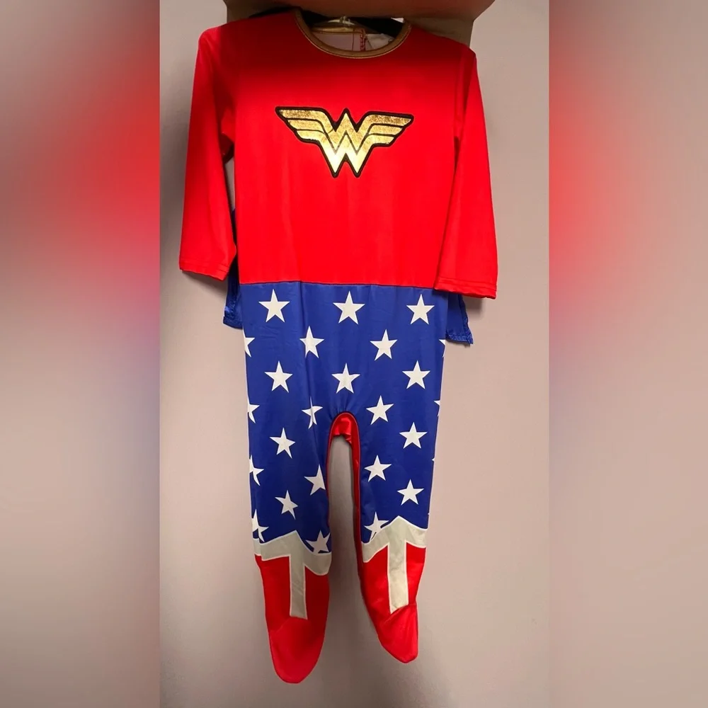 NWT Bundle 2 COSTUMES Disney CINDERELLA Wonder Woman GIRL 12-18mo Baby - Picture 7 of 7